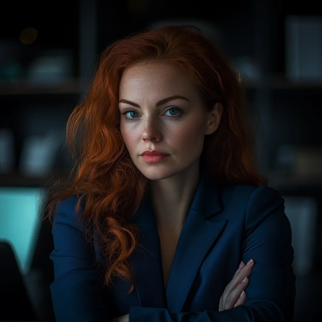 Portret biznesowy kobiety w biurze w Katowicach