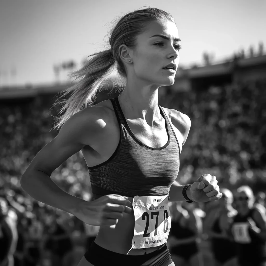 Kobieca sesja sportowa podczas treningu w Niemczech